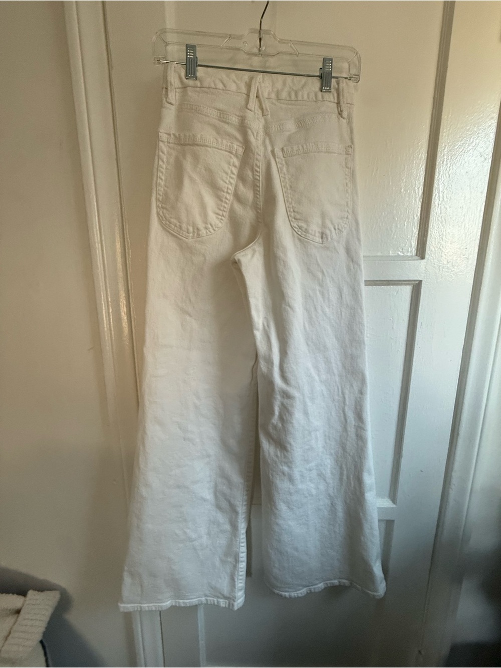 Good American White Wide-Leg High-Rise Jeans - Picture 3 of 3